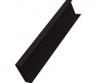 Декоративная накладка на столб жалюзи Milan,Tokyo 0,5 Velur RAL 9005 черный