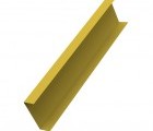 Декоративная накладка на столб жалюзи Milan,Tokyo 0,45 PE с пленкой RAL 1018 цинково-желтый
