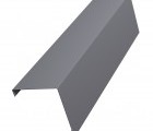 Декоративная накладка на столб угловая 0,7 PE с пленкой RAL 7004 сигнальный серый