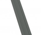 Крепежная планка жалюзи Milan,Tokyo 0,45 PE с пленкой RAL 7005 мышино-серый