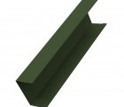 Крышка 65х60 жалюзи Milan 0,5 GreenCoat Pural BT, matt RR 11 темно-зеленый (RAL 6020 хромовая зелень) (для калиток и ворот)