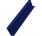 Декоративная накладка на столб жалюзи Milan,Tokyo 0,45 PE с пленкой RAL 5002 ультрамариново-синий