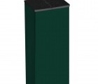 Столб 62х55х1,4х1500 RAL 6005