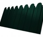 Профнастил С10B фигурный 0,45 PE RAL 6005 зеленый мох