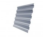 Профнастил HC35R 0,45 PE RAL 9006 бело-алюминиевый