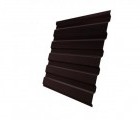 Профнастил С20А 0,5 Satin с пленкой RAL 8017 шоколад