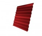 Профнастил С10A 0,45 PE RAL 3003 рубиново-красный