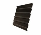 Профнастил С20В 0,5 Satin с пленкой RR 32 темно-коричневый