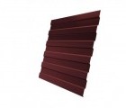 Профнастил С8А Grand Line 0,5 GreenCoat Pural BT, matt RR 29 красный (RAL 3009 оксидно-красный)