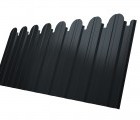 Профнастил С10B фигурный 0,5 Rooftop Matte с пленкой RAL 7016