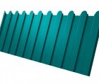 Профнастил С8А фигурный 0,45 PE с пленкой RAL 5021 водная синь_old