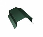 Парапетная крышка угольная 150мм 0,45 PE с пленкой RAL 6005 зеленый мох