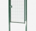Замок LAKQ 4040 U2L корпус металлический, с ручками из алюминия, черный RAL 9005