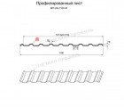 Профнастил МП-20x1100-R (VALORI-20-Grey-0,5)