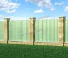 Профнастил МП-20x1100-B (ПЭ-01-6019-0,45)