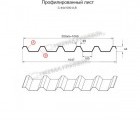 Профнастил С-44x1000-A (ПЭ-01-7024-0,45)